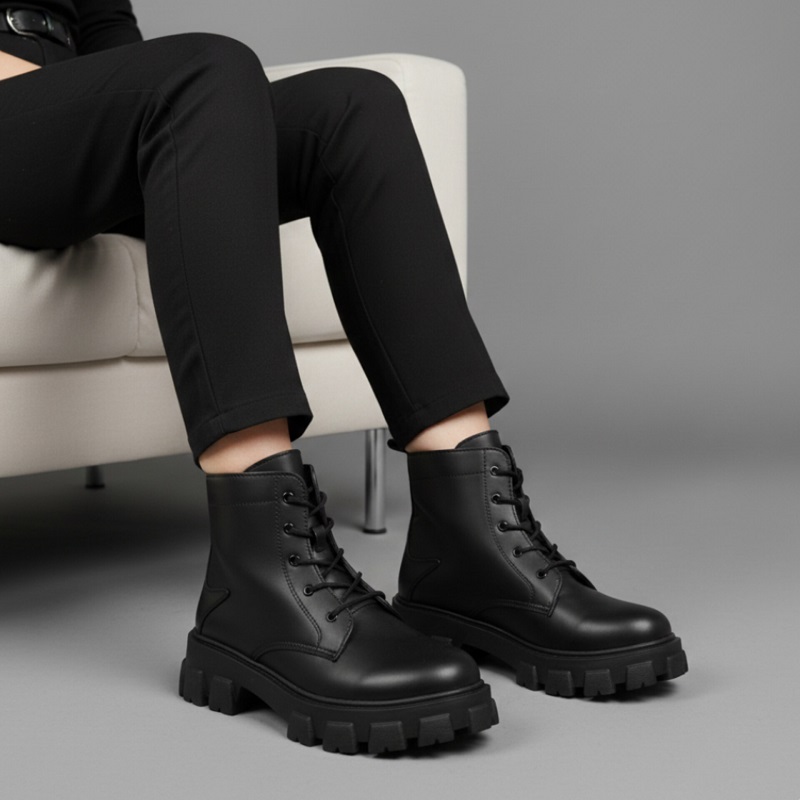 نیم بوت زنانه مشکی مدل Roxana